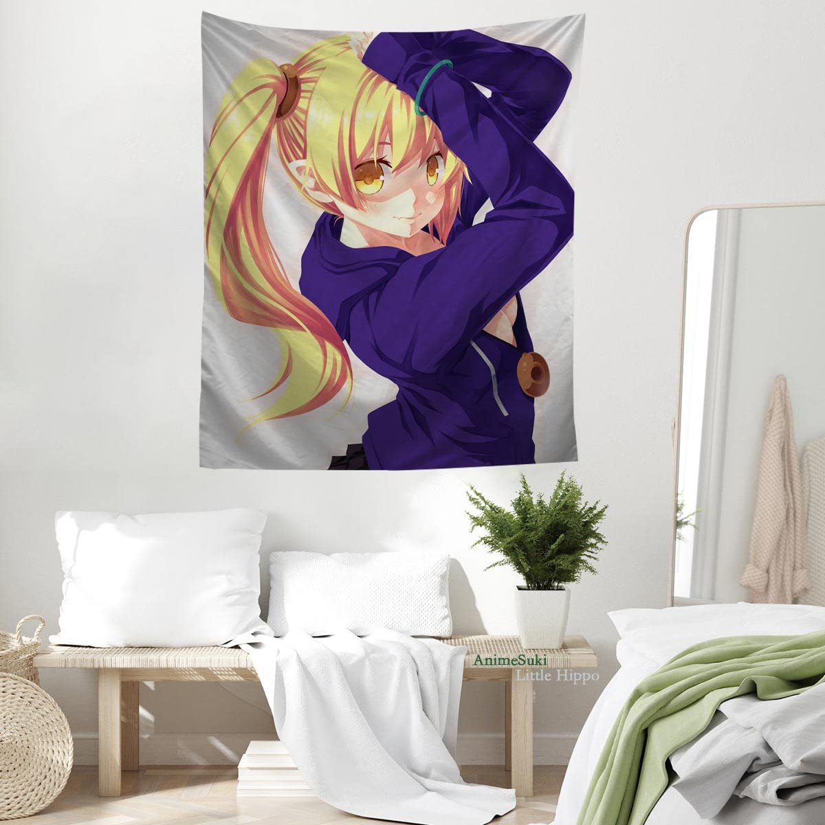 Amazon.co.jp: AnimeSuki タペストリー 〈物語〉シリーズ 化物語 忍野
